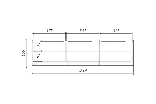 ТВ тумба Лорена Пакс-4 Черный - фото 5