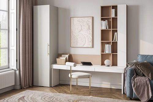 Шкаф распашной Мори-Хелена-1 Кашемир - фото 1