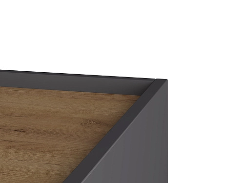 Тумба прикроватная Сия-1 Графит - фото 4