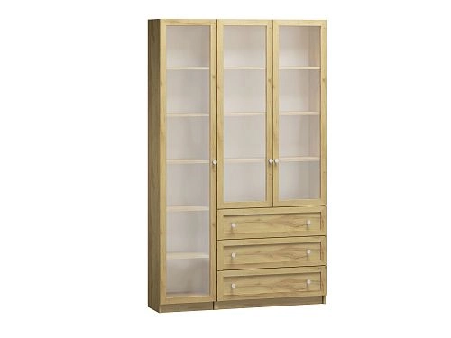 Шкаф для книг Билли-43 Дуб Золотистый - фото 3