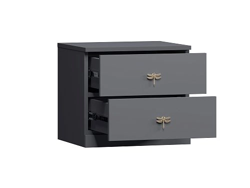 Тумба прикроватная Стрекоза-3 Графит - фото 5