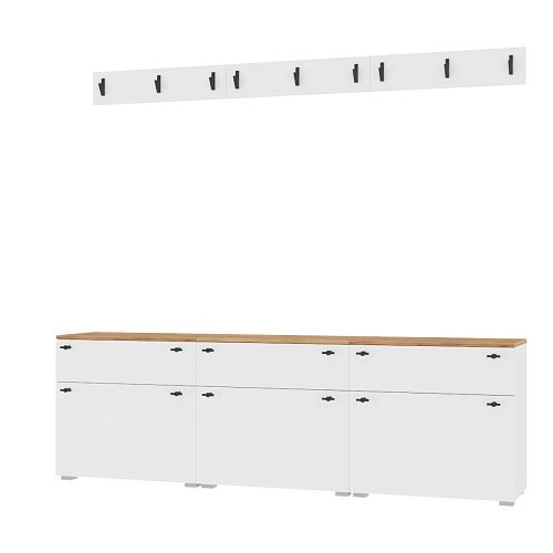 Прихожая Квели 3 Белый - фото 2