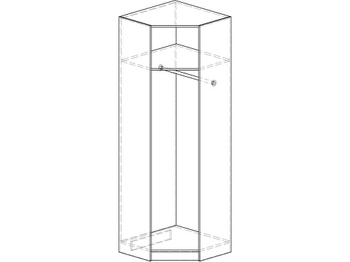 Шкаф угловой Грация - фото 2