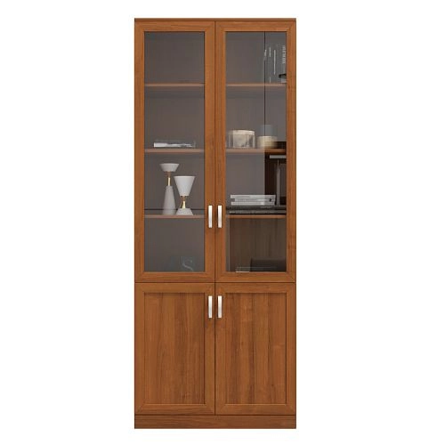 Книжный шкаф Библиограф 2.3 Квадро Орех Экко - фото 4