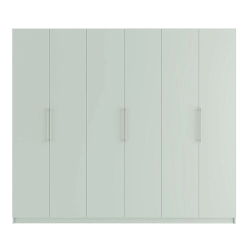 Шкаф распашной Калифорния-6 Пастельный Зеленый - фото 3
