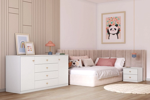 Стенка детская Стрекоза-7 Белый - фото 1