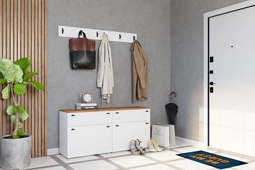 Прихожая Квели 2 Белый - фото 1