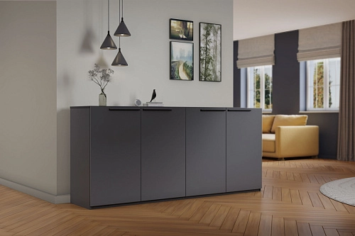 Тумба Лорена Пакс-3 Графит - фото 1