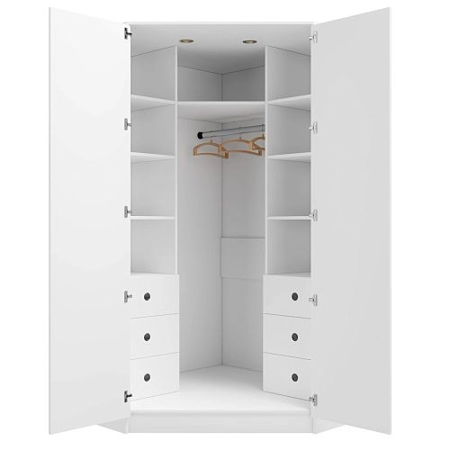 Шкаф угловой Стильный-2У Дуб Сонома - фото 4