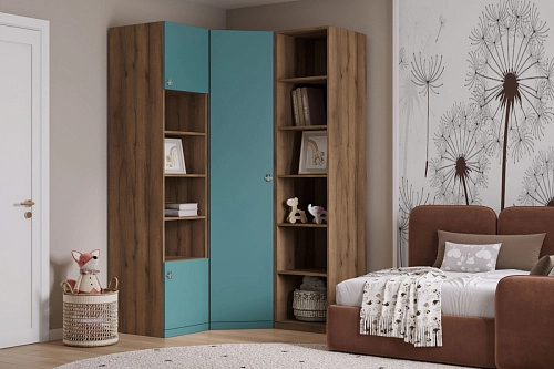 Стенка детская Скарабей-6 Аквамарин - фото 1