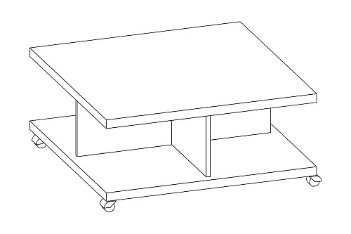 Журнальный стол Фортуна-3 СЖ.025.720-00 - фото 2