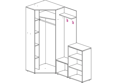 Прихожая Мебелинк 400-14 - фото 2
