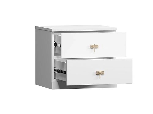 Тумба прикроватная Стрекоза Mini-3 Белый - фото 4