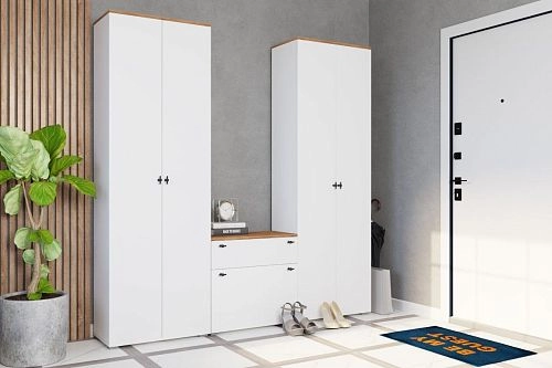 Прихожая Квели 10 Белый - фото 1