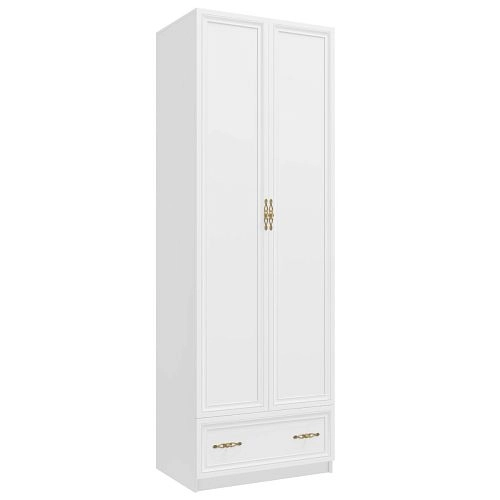 Шкаф распашной Карлос-031 Белый - фото 2