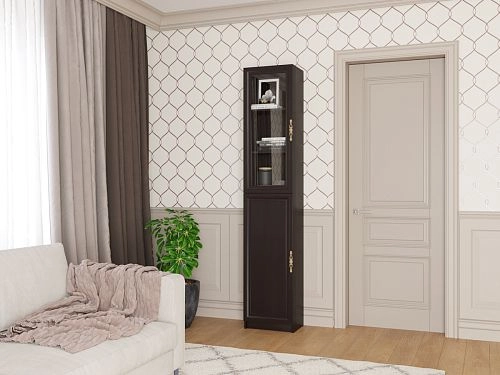 Шкаф книжный Карлос-029 Венге - фото 1