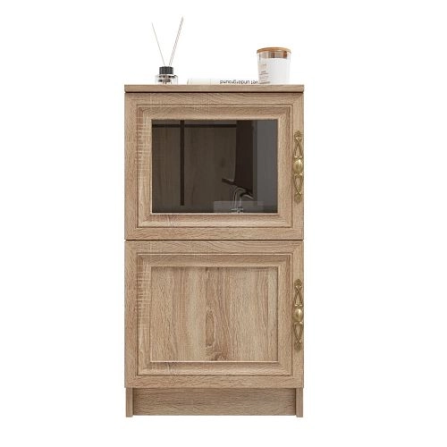 Тумба прикроватная Карлос-005 Дуб Сонома - фото 3