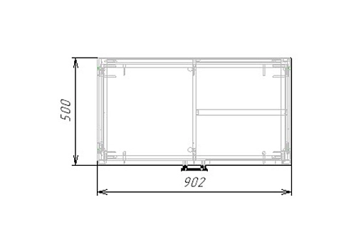 Шкаф распашной Техас-2 МДФ - фото 6