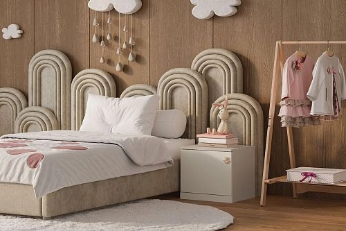 Тумба прикроватная Скарабей-1 Кашемир - фото 1