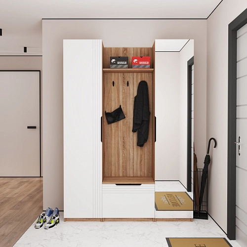 Прихожая Астрис-2 Белый - фото 1