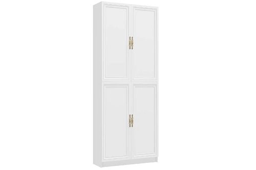 Книжный шкаф Карлос-008 Белый - фото 1