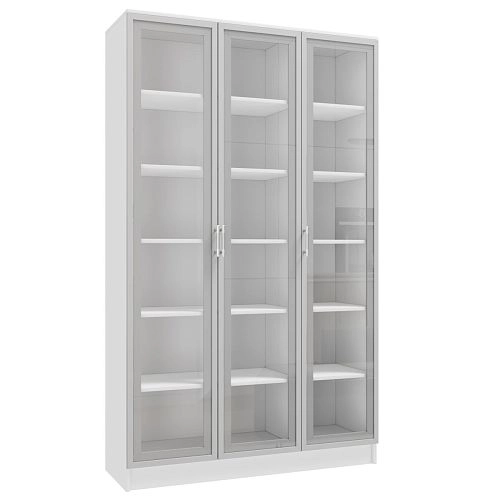 Книжный шкаф Альма-13 Белый - фото 3