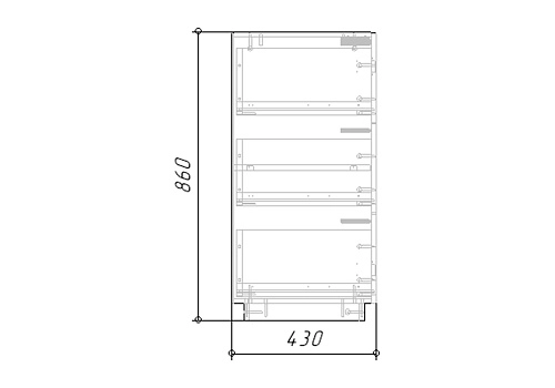 Комод Вега-220 МДФ - фото 4