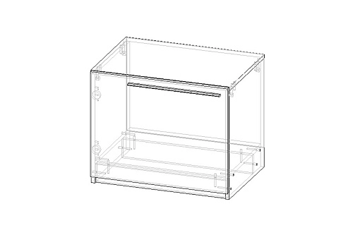 Обувница Лорена Пакс-1 Графит - фото 4