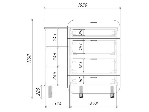 Комод Модерн+ - фото 4