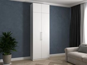 Калифорния-2 с антресолью Белый