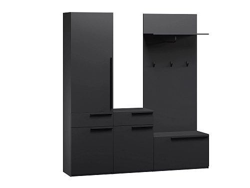 Прихожая Лорена Пакс-2 Черный - фото 2