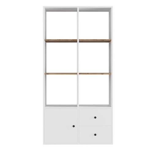 Стеллаж Оренсе-9 Белый - фото 3