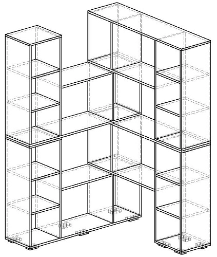 Стеллаж Норд-9.01 - фото 2