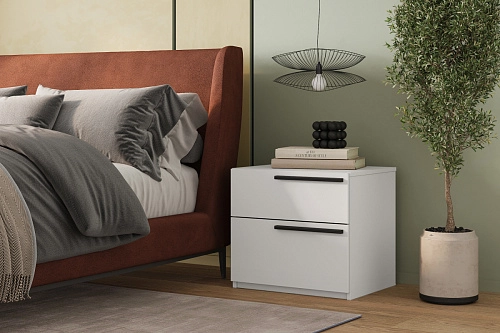 Тумба прикроватная Лорена Пакс-4 Белый - фото 1