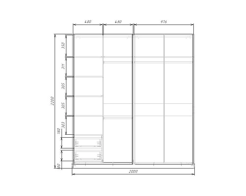 Шкаф-купе Бостон - фото 6