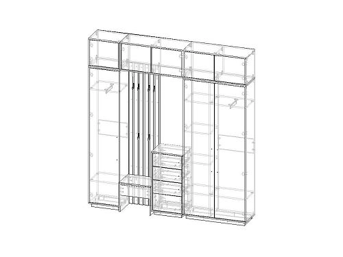 Прихожая Неаполь-4 Графит - фото 4