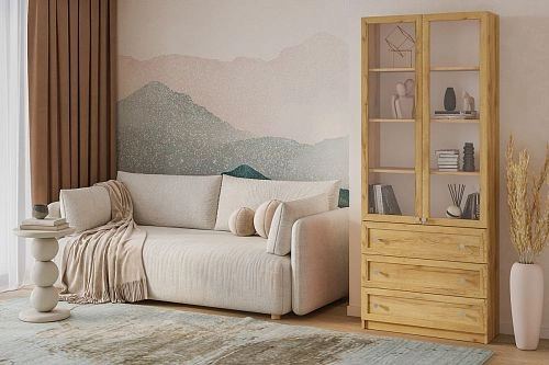 Стеллаж Билли-39 Хит Дуб Золотистый - фото 1