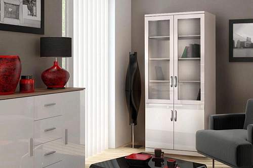 Книжный шкаф Моне 2.3 МДФ - фото 1