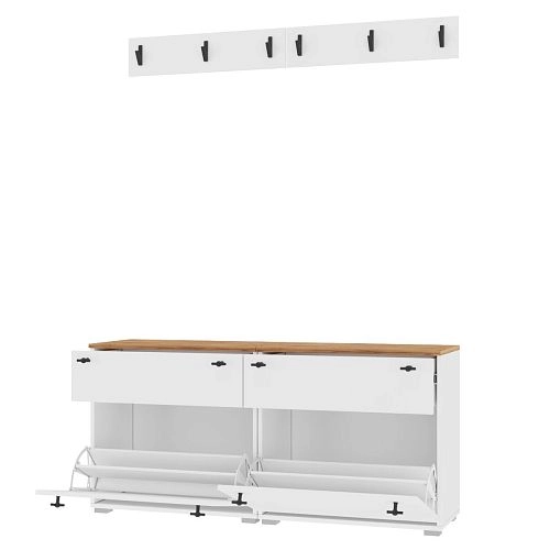 Прихожая Квели 2 Белый - фото 4