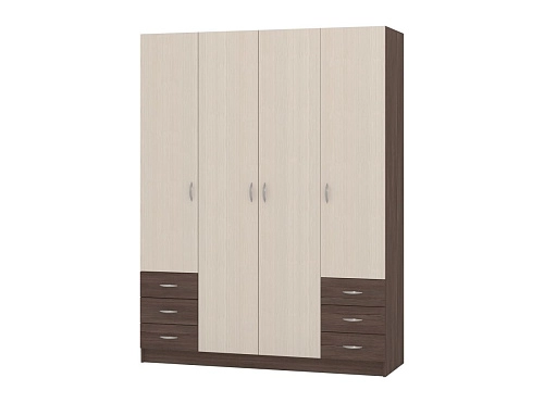 Шкаф распашной Рио-4.4 - фото 1