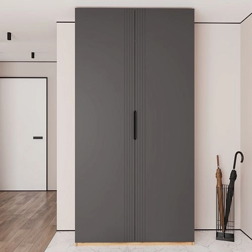 Шкаф распашной Астрис-3 Графит - фото 1