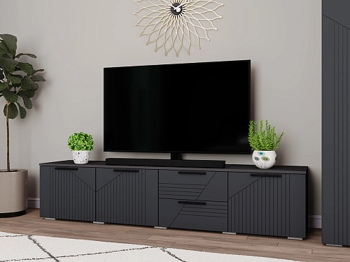 ТВ тумба Синтра 2 Черный - фото 1