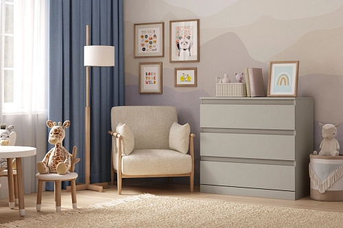 Комод Стефани Мальм-17 Кашемир - фото 1