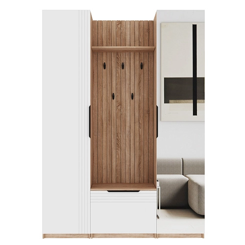 Прихожая Астрис-2 Белый - фото 3