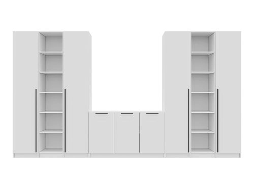 Стенка Лорена Пакс ТВ-стенка 19 Белый - фото 3