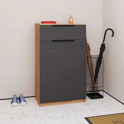 Обувница Астрис-3 Графит - фото 1