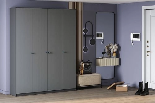 Шкаф распашной Вермонт МДФ-4 Шаула - фото 1