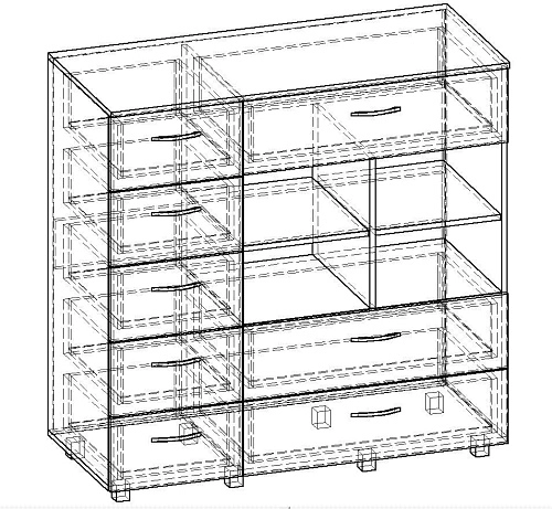 Комод Нюанс-16 - фото 2