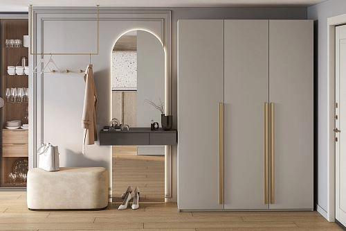 Шкаф распашной Лорена Хит-3 Кашемир - фото 1