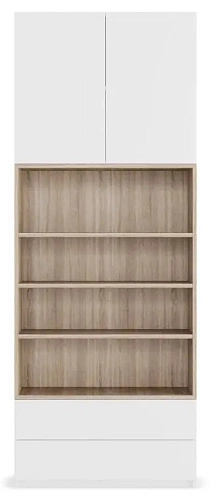 Стеллаж Олли-3 с дверцей Дуб Сонома - фото 3